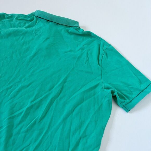 Vintage Polo Ralph Lauren Men's Teal Green XL Preppy Beach Golf Cotton Shirt - Picture 14 of 16